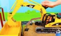 儿童挖掘机视频,萌娃挖掘机视频集锦